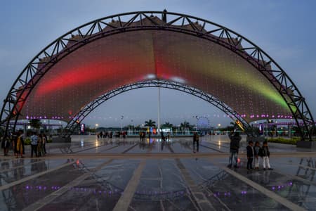 Atal Sarovar at Rajkot Smart City